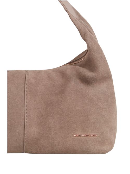 borsa donna chloe in suede avorio scuro Alexander Smith | ABBCCEWL-B182DARK IVORY